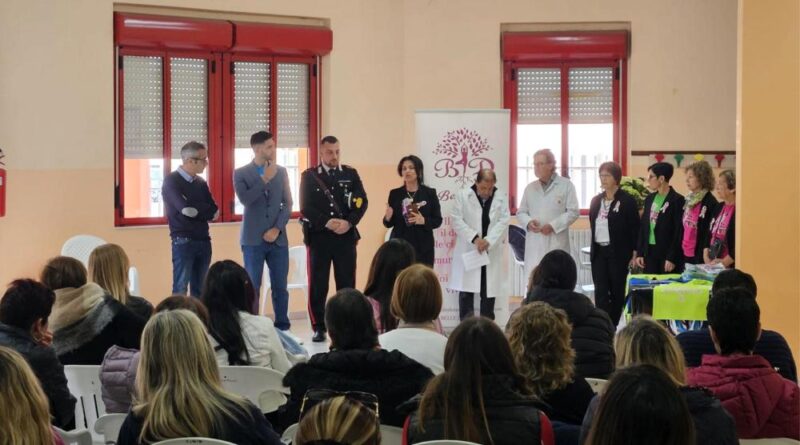Segariu, incontro informativo per la prevenzione del carcinoma mammario -foto Carabinieri