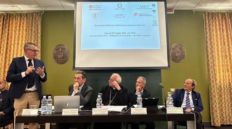 Prefettura di Cagliari, protocollo antiusura per rafforzare la rete di tutela - foto social Piero Comandini