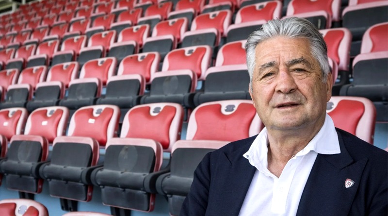 Guido Angelozzi è il nuovo Direttore Sportivo del Cagliari - foto Cagliari Calcio