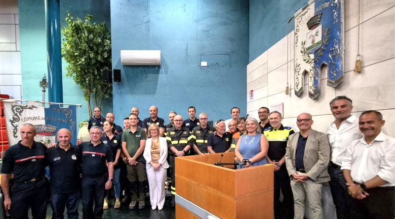Antincendi boschivi, in Sardegna gli operatori francesi - foto Regione Sardegna