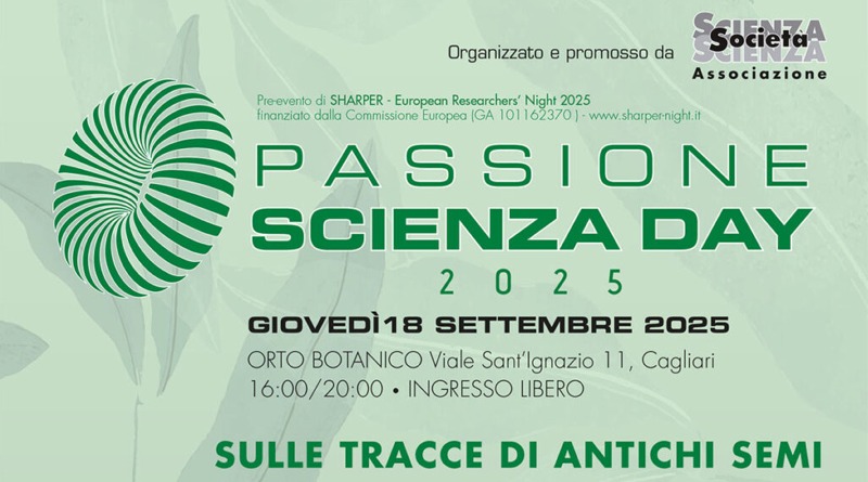 A Cagliari il Passione Scienza Day 'Sulle tracce di antichi semi'