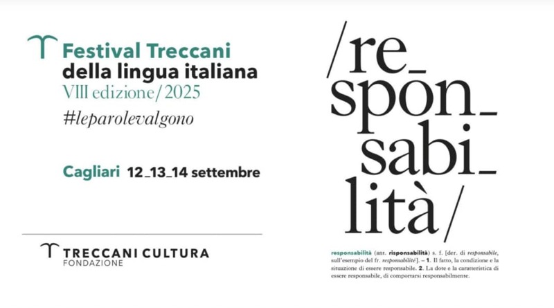 A Cagliari si parla di 'responsabilità' con il Festival Treccani della Lingua Italiana