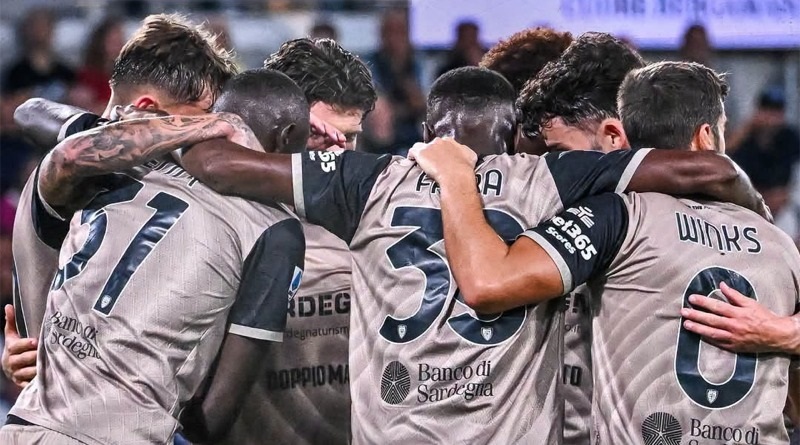 Il Cagliari vola, impresa con l’Atalanta, partenza record - foto Cagliari Calcio