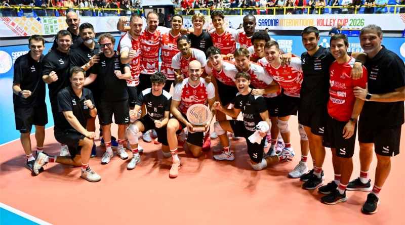 Cagliari, Piacenza vince la Sardinia International Volley Cup